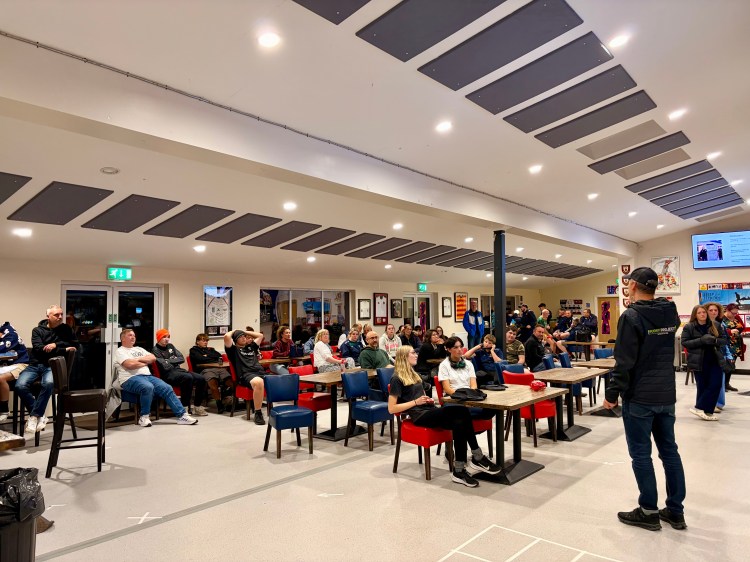 Participants at Intro Evening